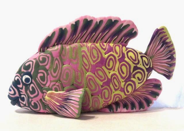 Polymer Clay Fish Tutorial