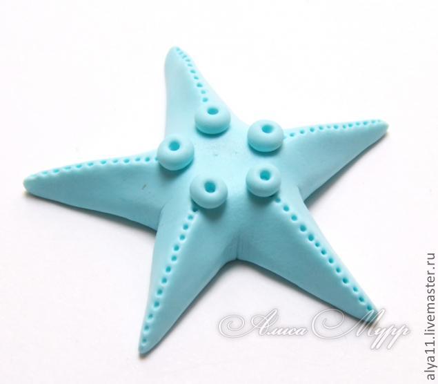 Polymer clay sea star tutorial