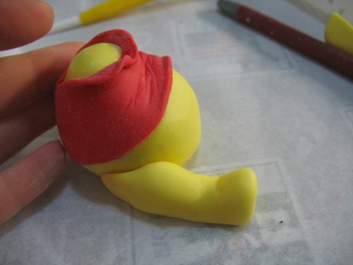 Polymer clay Winnie the Pooh tutorial