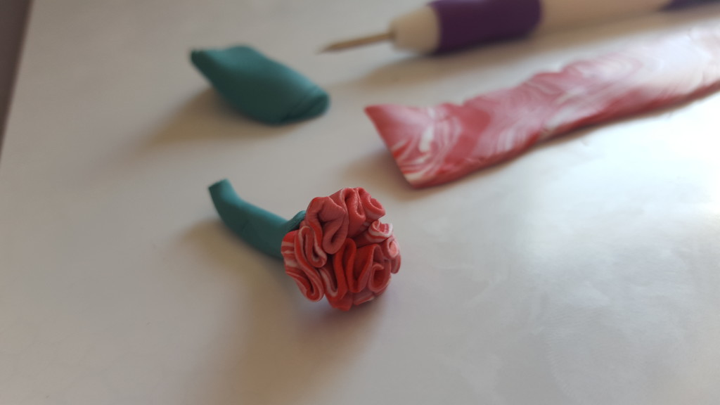 polymer clay carnation flower tutorial