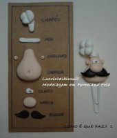 Check this Polymer clay chef DIY step by step tutorial, you might like it!