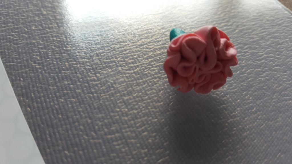 DYI polymer clay carnation flower tutorial