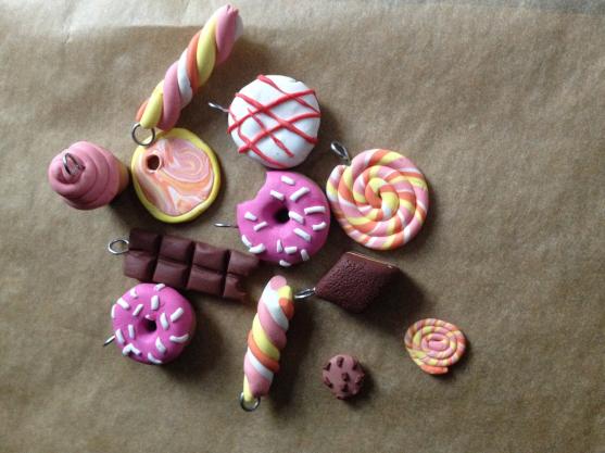 polymer clay sweets miniatures