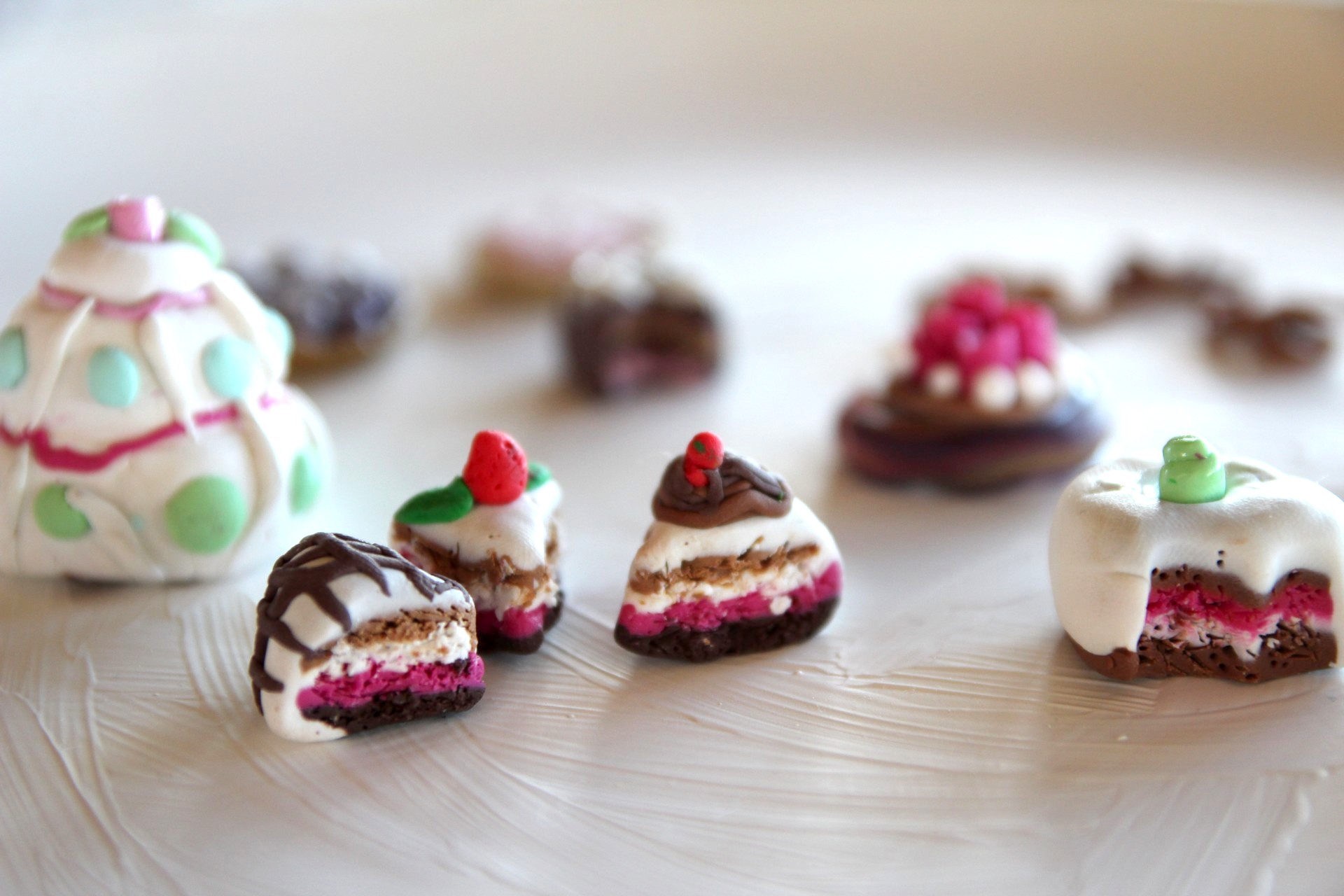 polymer clay sweets miniatures