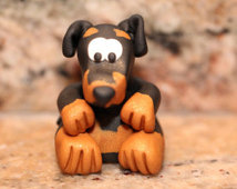 polymer clay party giveaways dog