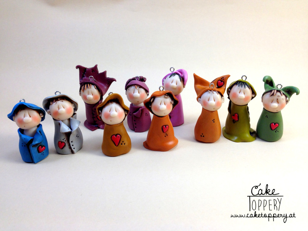 Polymer clay figurines - simple and easy