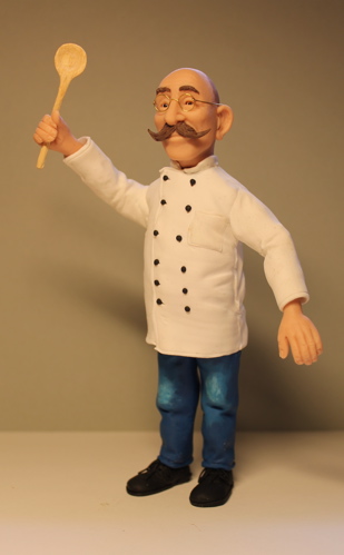 Polymer clay figurines - simple and easy