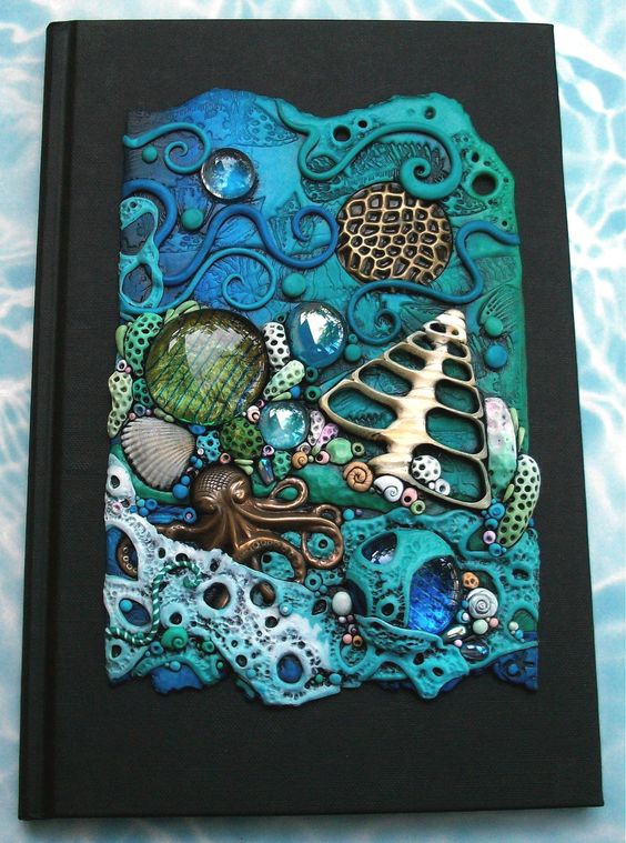 fimo notebook covers polymer clay