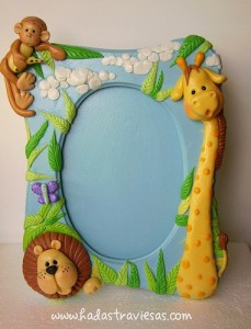 DIY 6 polymer clay photo frame ideas