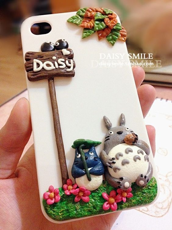 DIY 6 polymer clay phone cover ideas