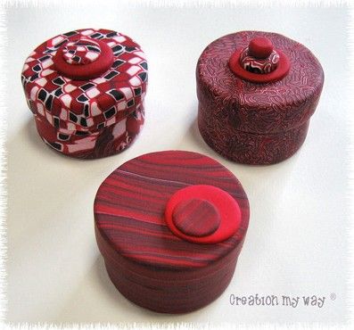 polymer clay box