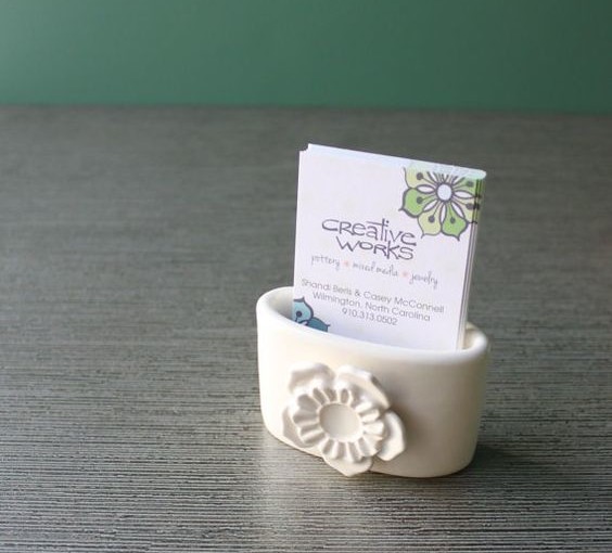 DIY 50 polymer clay business card holder ideas