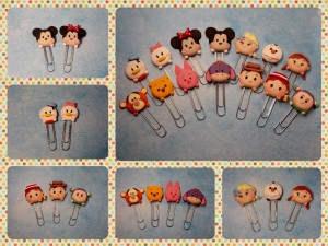 polymer clay paper clips