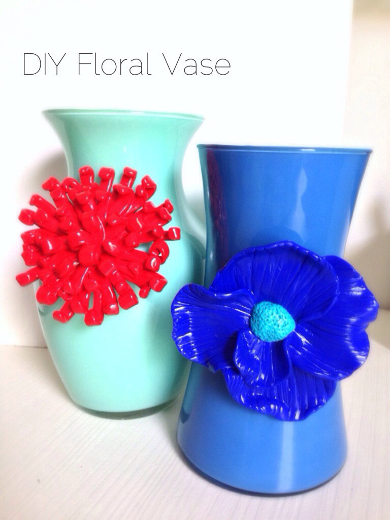 DIY handmade fimo polymer clay vase ideas for decoration