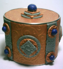 polymer clay box