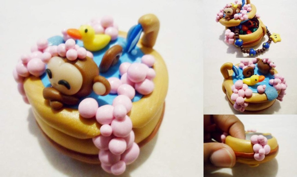 polymer clay box