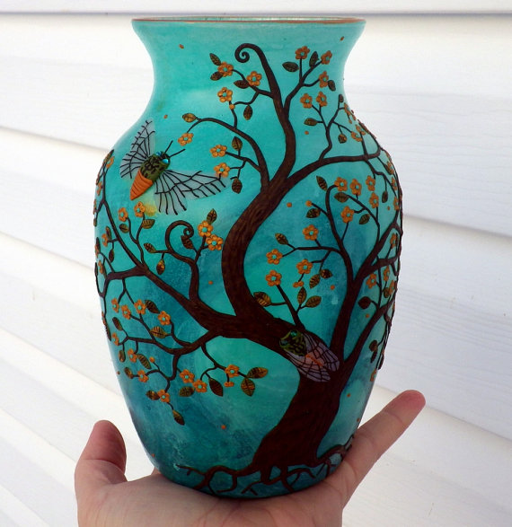 DIY 100 fimo polymer clay vase ideas