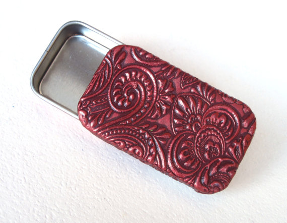 polymer clay red box