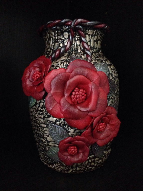 DIY 100 polymer clay vase ideas