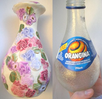 DIY fimo polymer clay vase ideas