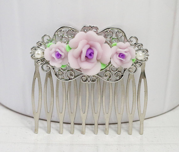 polymer clay hair accessories