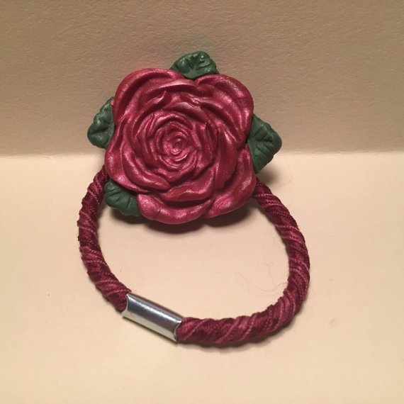 polymer clay hair accessories