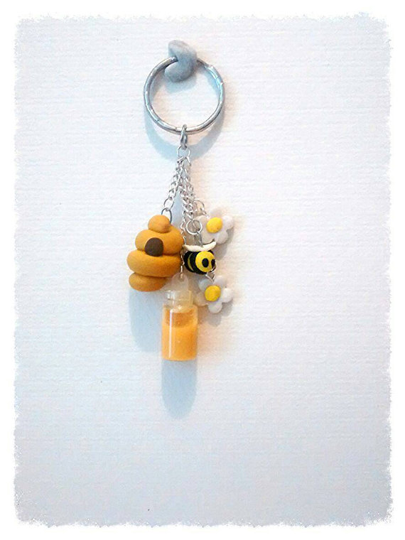 Polymer clay bee - inspiration for a handmade holiday