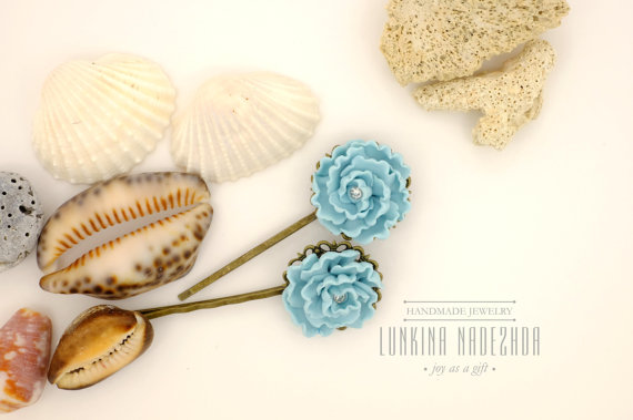 polymer clay hair accessories