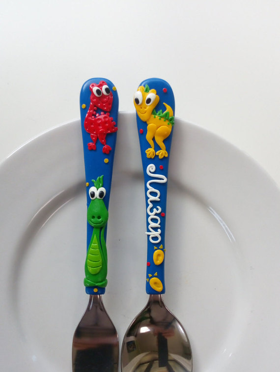 Polymer clay custom tableware