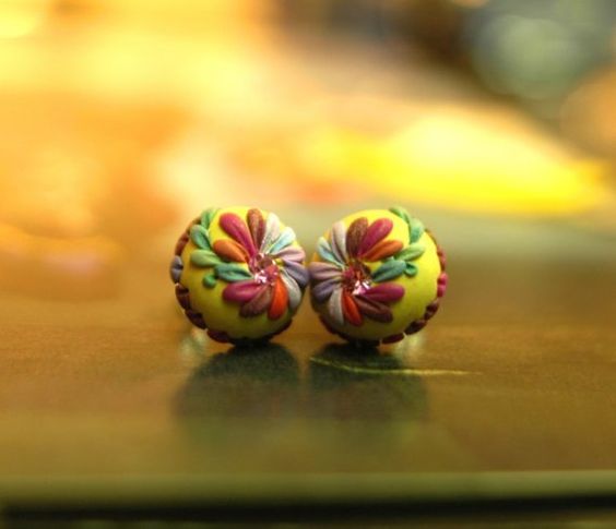 7 chic polymer clay earrings to copy this week