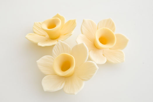 polymer clay flowers - Daffodil