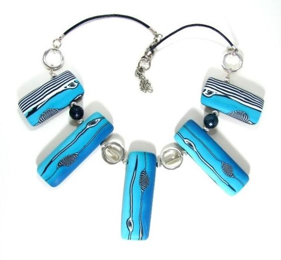 Polymer clay necklace ideas