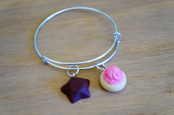 fimo/ polymer clay charm bracelet