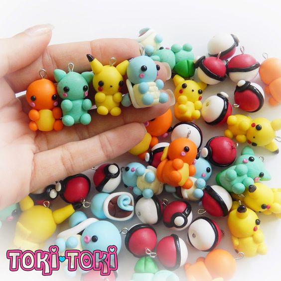 FIMO Pokemon - polymer clay - handmade - diy