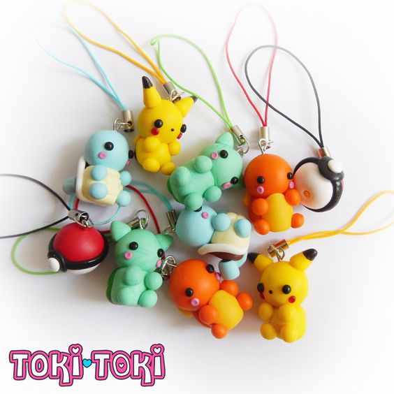 FIMO Pokemon - polymer clay - handmade - diy