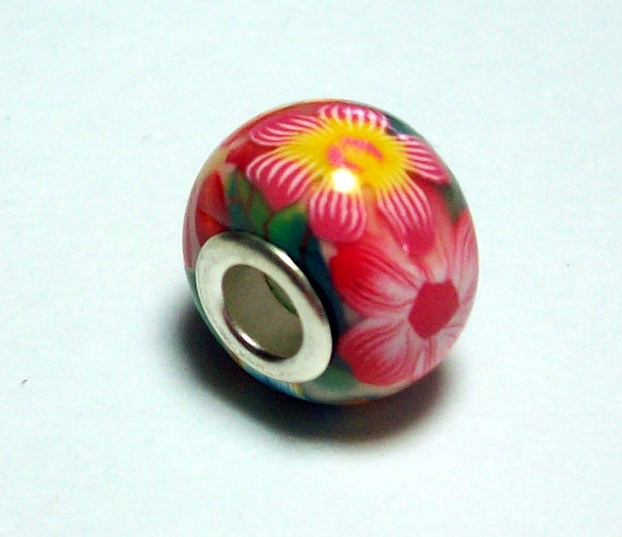 polymer clay red beads ideas