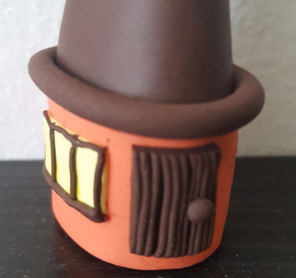 Polymer clay fairy house tutorial - FIMO DIY