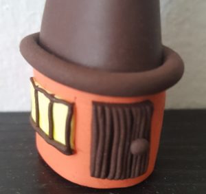 Polymer clay fairy house tutorial