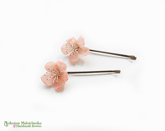 33 Polymer clay romantic hair accessories