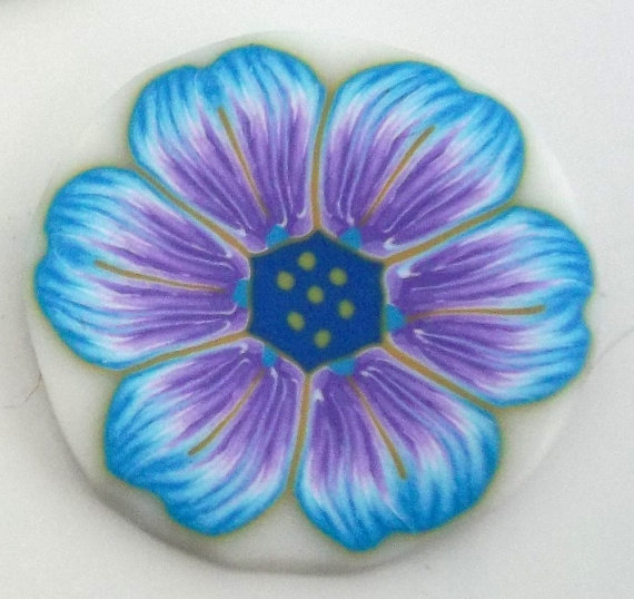 Polymer Clay cane, Flower Cane , millefiori Cane , Polymer Cane