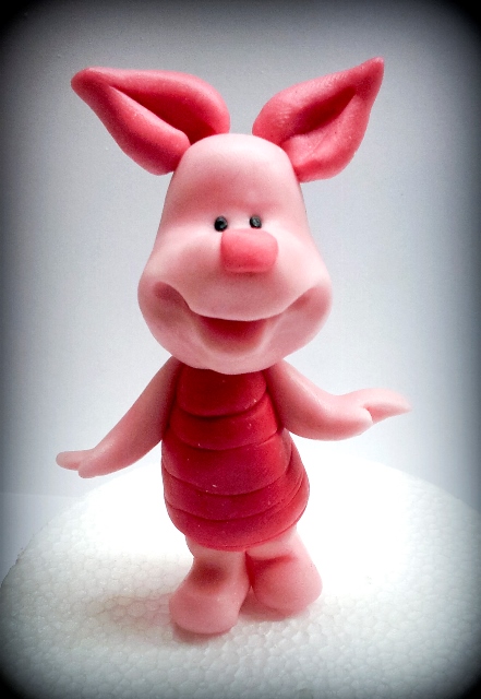 Polymer clay Piglet tutorial