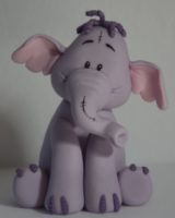 Check this Polymer clay Lumpy elephant tutorial, you might like it!
