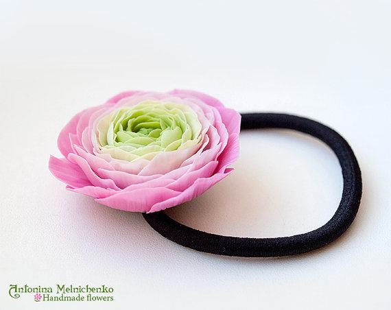 33 Polymer clay romantic hair accessories