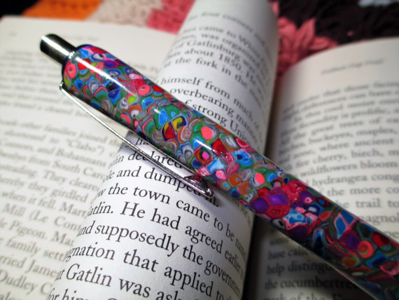 Polymer clay pen