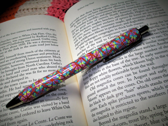 Polymer clay pen