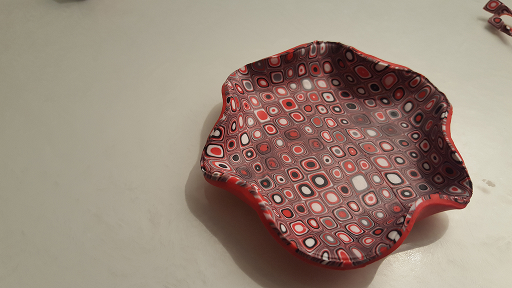 Polymer clay decorative jewelry dish tutorial