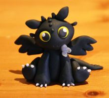 Polymer clay baby dragon tutorial