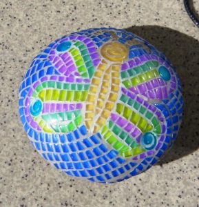 polymer clay mosaic beads