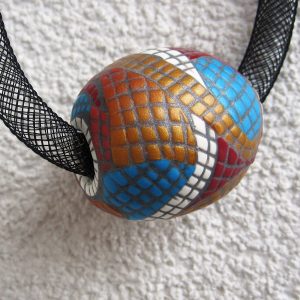 Polymer clay mosaic beads that you'll love