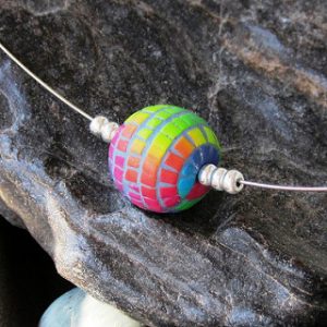 Polymer clay mosaic beads that you'll love